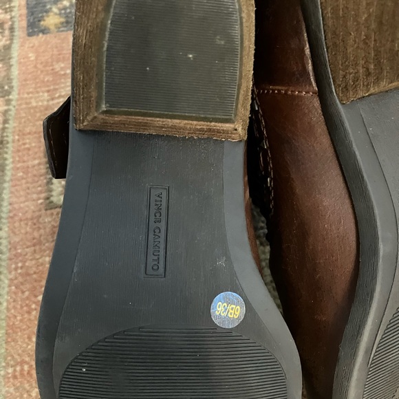 Like New Vince Camuto Madalissa Leather Boots-Sz 6B/36 - Picture 6 of 8